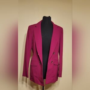 The Limited Women's Blazer in Rich Berry